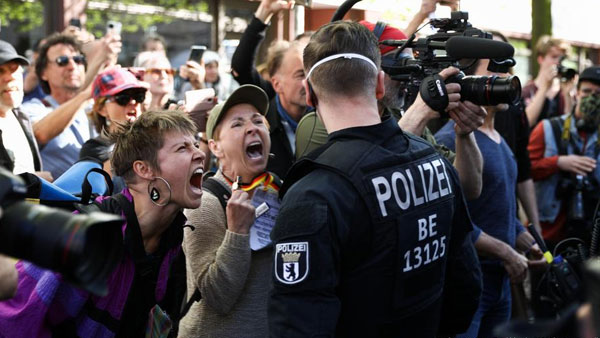 Berlin court bans anti-lockdown protests Berlin court bans anti-lockdown protests