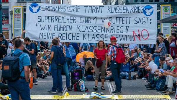 Berlin court bans anti-lockdown protests Berlin court bans anti-lockdown protests