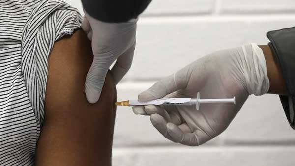 During vaccination: During vaccination:
