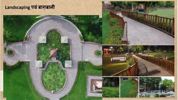 Landscaping and hardscaping with native plantation Landscaping and hardscaping with native plantation