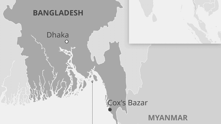 The refugee can is located on an island The refugee can is located on an island