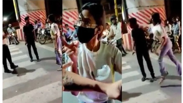 Arrest lucknow girl trends on Twitter after video of woman thrashing cab driver goes viral Arrest lucknow girl trends on Twitter after video of woman thrashing cab driver goes viral
