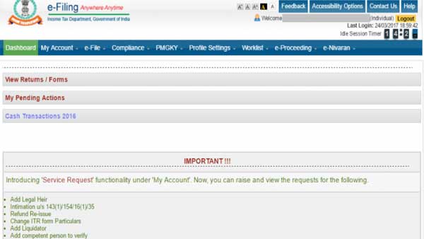 Electronic filing of various forms extended by IT dept: Check full list Electronic filing of various forms extended by IT dept: Check full list