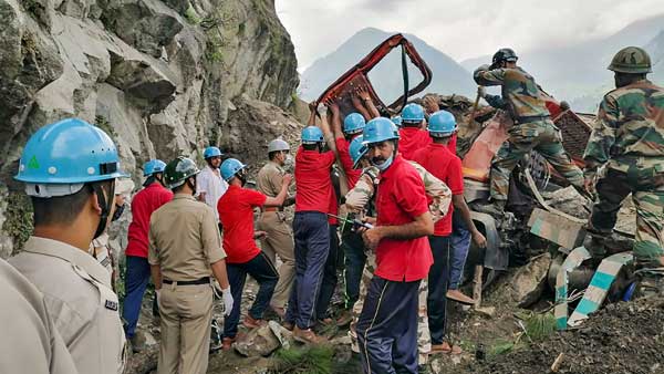 Kinnaur landslide: 13 bodies recovered so far; rescue operations underway Kinnaur landslide: 13 bodies recovered so far; rescue operations underway