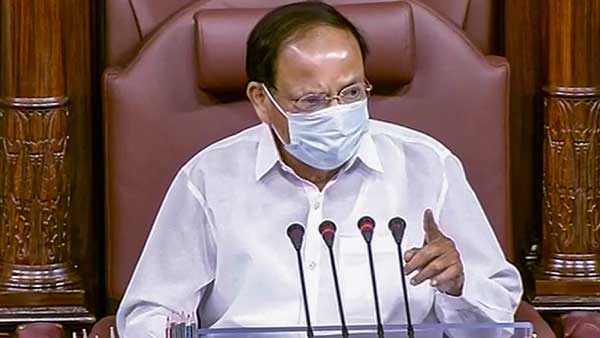 RS chairman Venkaiah Naidu breaks down over oppn ruckus, equates it to sacrilege RS chairman Venkaiah Naidu breaks down over oppn ruckus, equates it to sacrilege