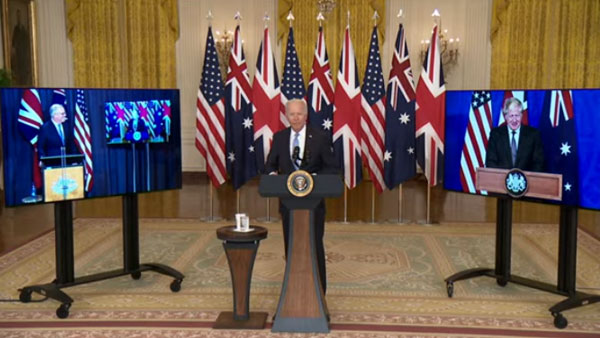 UK, Australia, US launch new trilateral Indo-Pacific alliance AUKUS UK, Australia, US launch new trilateral Indo-Pacific alliance AUKUS