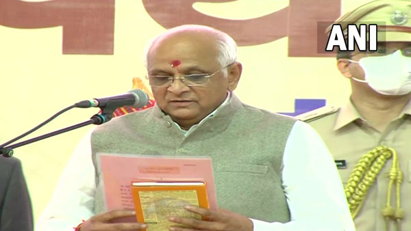 Bhupendra Patel, a first-time MLA, sworn is as 17th chief minister of Gujarat Bhupendra Patel, a first-time MLA, sworn is as 17th chief minister of Gujarat