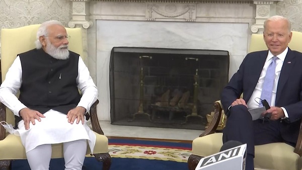 How Joe Biden made Modi laugh with a joke about his Indian relatives How Joe Biden made Modi laugh with a joke about his Indian relatives
