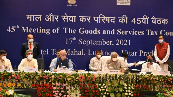 FM chairs 45th GST Council meeting; proposal to bring diesel, petrol under tax regime, tax concession to 11 Co FM chairs 45th GST Council meeting; proposal to bring diesel, petrol under tax regime, tax concession to 11 Co