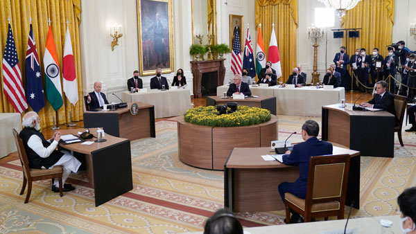With China flexing muscle, Quad leaders pledge to work together With China flexing muscle, Quad leaders pledge to work together