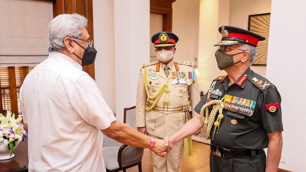 Gen Naravane meets Sri Lankan top civilian and military leadership, discusses steps to boost defence ties Gen Naravane meets Sri Lankan top civilian and military leadership, discusses steps to boost defence ties