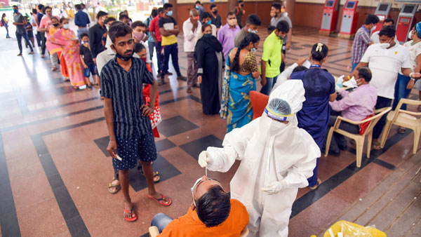 India reports 10,302 Covid cases, 186 more than yesterday India reports 10,302 Covid cases, 186 more than yesterday