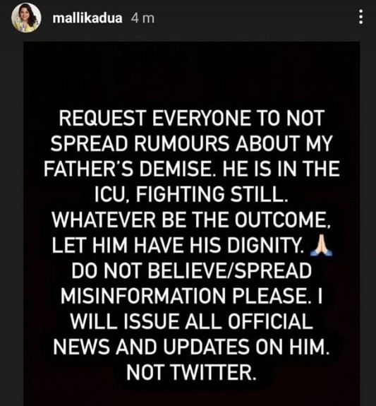 Veteran journalist Vinod Dua in ICU Veteran journalist Vinod Dua in ICU