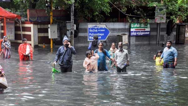 Chennai rains: Red alert issued; IMD forecasts more rainfall due to low pressure in Bay of Bengal Chennai rains: Red alert issued; IMD forecasts more rainfall due to low pressure in Bay of Bengal