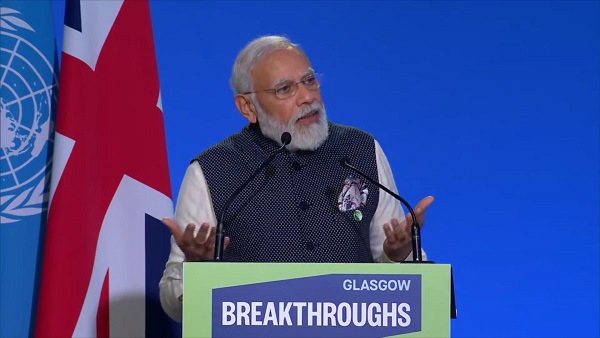One sun, one world, one grid: PM Modi bats for global solar power grid at COP26 summit One sun, one world, one grid: PM Modi bats for global solar power grid at COP26 summit