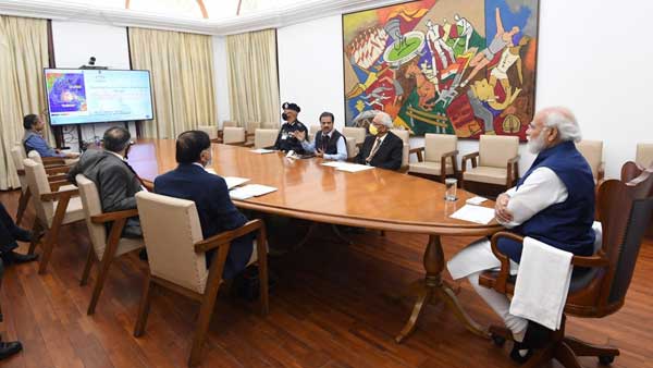 Cyclone Jawad: PM Modi chairs meet, takes stock Cyclone Jawad: PM Modi chairs meet, takes stock