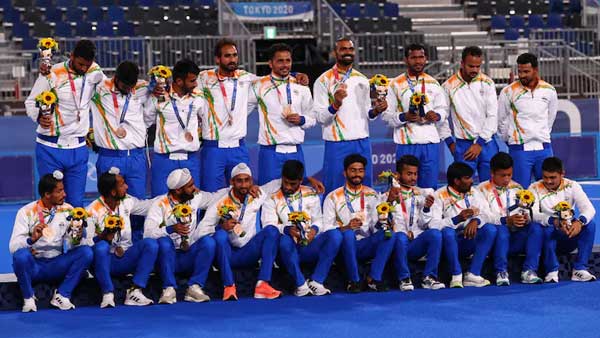 India wins hockey medal after 41 years