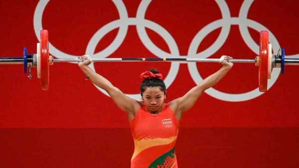 Weightlifter Mirabai Chanu wins silver medal