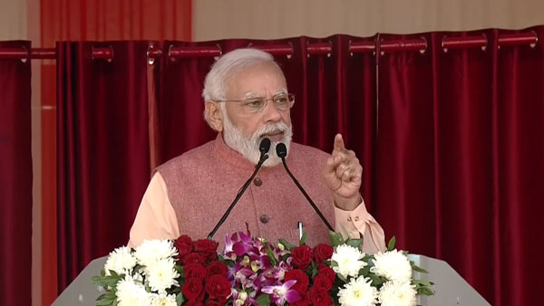 PM Modi lays foundation stone for projects worth Rs 18k crore in Dehradun PM Modi lays foundation stone for projects worth Rs 18k crore in Dehradun