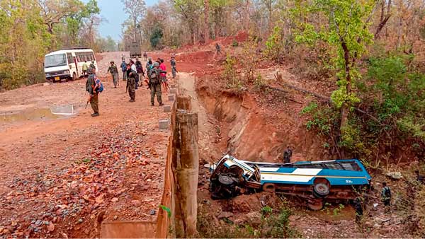 Chhattisgarh Maoist attack: 22 jawans killed