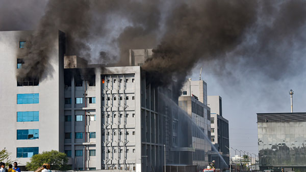 Fire broke at Serum Institute of India Lab in Pune