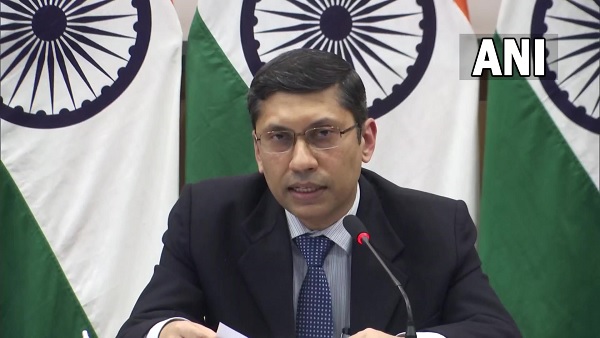 Its in area under Chinese occupation for 60 years: MEA on China constructing bridge across Pangong lake Its in area under Chinese occupation for 60 years: MEA on China constructing bridge across Pangong lake