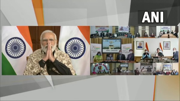 PM Modi interacts with Pradhan Mantri Rashtriya Bal Puraskar awardees PM Modi interacts with Pradhan Mantri Rashtriya Bal Puraskar awardees