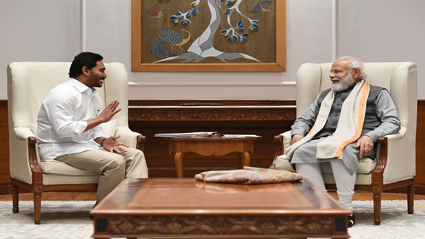 AP CM Jagan Mohan Reddy meets PM Modi, discusses state issues AP CM Jagan Mohan Reddy meets PM Modi, discusses state issues