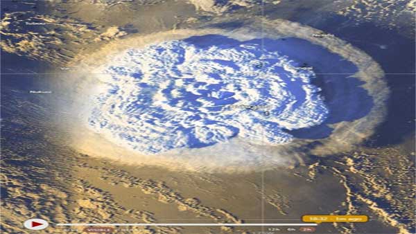 Image credit: Facebook account of Tongan Meteorological Service Image credit: Facebook account of Tongan Meteorological Service