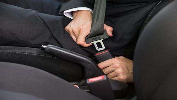 Three point seat belts mandatory for all front facing passengers in car Three point seat belts mandatory for all front facing passengers in car