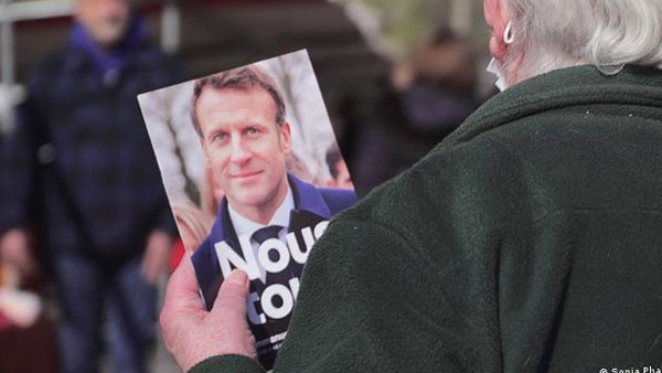 Macron banks on robust economy for reelection Macron banks on robust economy for reelection
