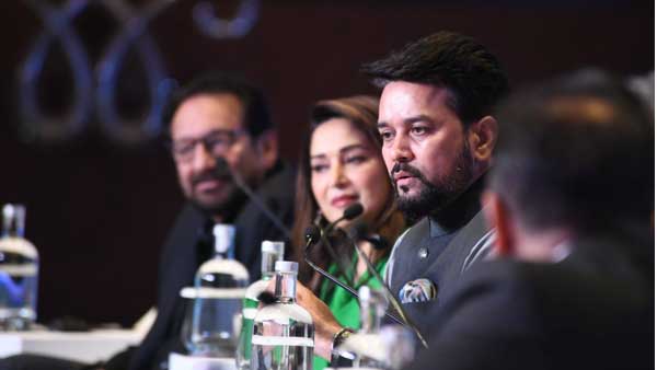 Soft power has to be complimented by hard power: Anurag Thakur Soft power has to be complimented by hard power: Anurag Thakur