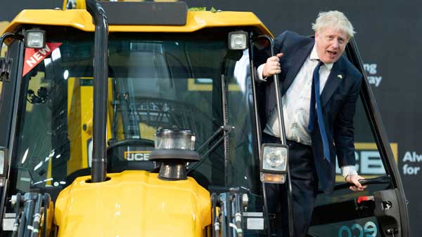 Explained: Why is Amnesty International upset about Boris Johnson posing on a bulldozer Explained: Why is Amnesty International upset about Boris Johnson posing on a bulldozer