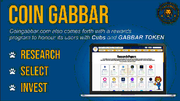 Coingabbar.com also comes forth with a rewards program to honour its users with Cubs The popular Indian Crypt Coingabbar.com also comes forth with a rewards program to honour its users with Cubs The popular Indian Crypt