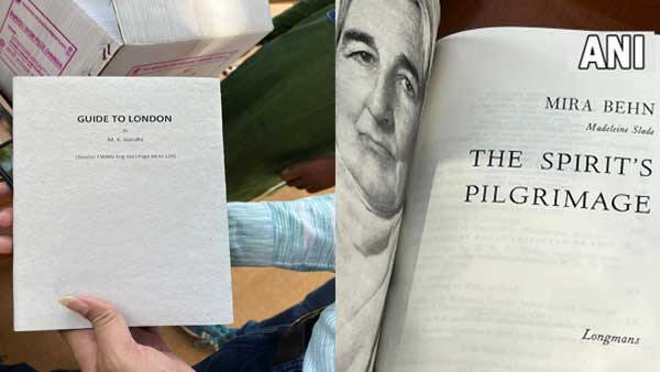 From Autobiography of Mirabehn to Bappus Guide to London: Gifts for UK PM Johnson from Sabarmati Ashram From Autobiography of Mirabehn to Bappus Guide to London: Gifts for UK PM Johnson from Sabarmati Ashram