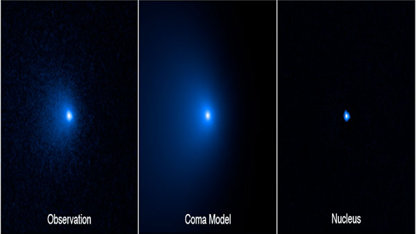 Largest comet ever seen with 85-mile-wide nucleus that appears blacker than coal, and its headed this way Largest comet ever seen with 85-mile-wide nucleus that appears blacker than coal, and its headed this way