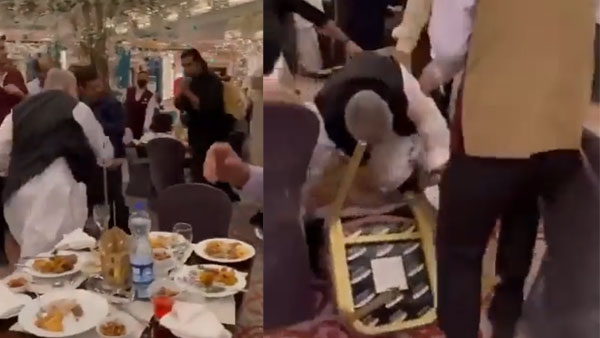 Swords are out: Imran Khan, Shahbaz Sharif supporters come to blows, watch video Swords are out: Imran Khan, Shahbaz Sharif supporters come to blows, watch video