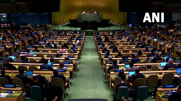 India abstains from voting in UN General Assembly to suspend Russia from Human Rights Council India abstains from voting in UN General Assembly to suspend Russia from Human Rights Council