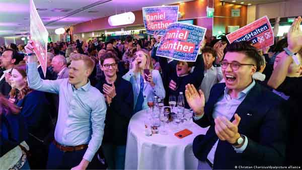 Germanys CDU set to win Schleswig-Holstein election Germanys CDU set to win Schleswig-Holstein election