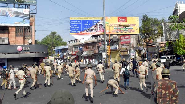 Curfew imposed in Jodhpur city, tension continues Curfew imposed in Jodhpur city, tension continues