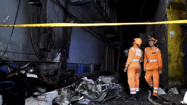 Delhi Mundka fire: Buildings single entry-exit point made escape difficult, officials say Delhi Mundka fire: Buildings single entry-exit point made escape difficult, officials say