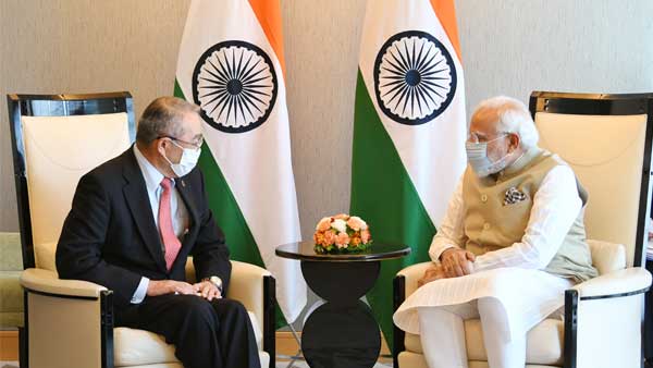PM meets NEC chief PM meets NEC chief