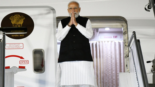 After concluding Europe trip, PM Modi leaves for India After concluding Europe trip, PM Modi leaves for India
