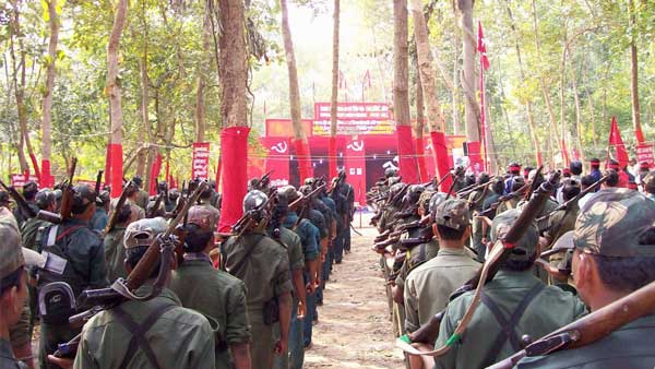 A Naxal Training Camp A Naxal Training Camp