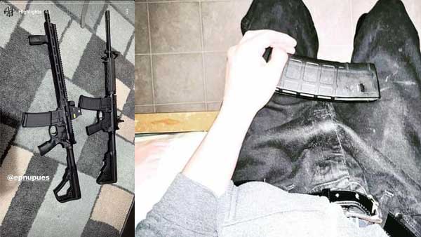 Texas gunman had posted images of his murder weapons 4 days back Texas gunman had posted images of his murder weapons 4 days back