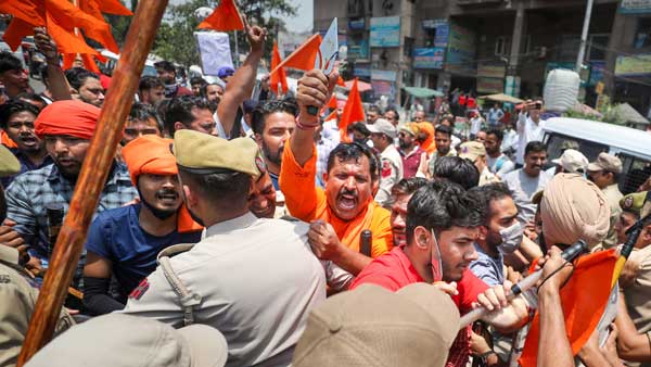 Bajrang Dal to hold a nationwide protest on 16th June against violence over Nupur Sharma’s Prophet remark Bajrang Dal to hold a nationwide protest on 16th June against violence over Nupur Sharma’s Prophet remark