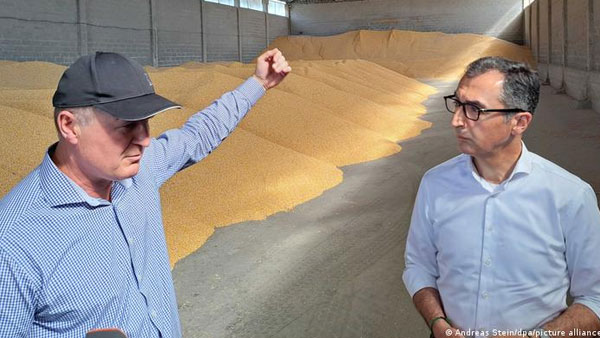 Ukraine: Berlin explores alternative grain routes Ukraine: Berlin explores alternative grain routes