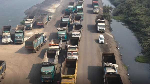 Indias first road constructed from steel slag inaugurated in Surat Indias first road constructed from steel slag inaugurated in Surat