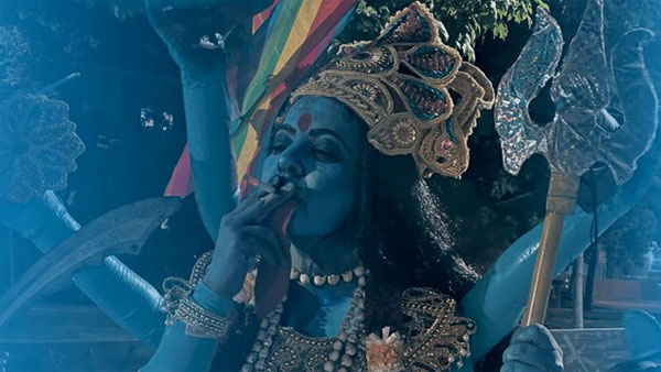 Kaali movie poster shows goddess smoking, draws flak for hurting Hindu sentiments Kaali movie poster shows goddess smoking, draws flak for hurting Hindu sentiments