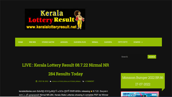 Kerala Lottery result today: Check Nirmal NR 284 winning numbers and prize money Kerala Lottery result today: Check Nirmal NR 284 winning numbers and prize money